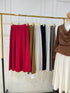 Women Heavy Knitted Twill Long Skirts